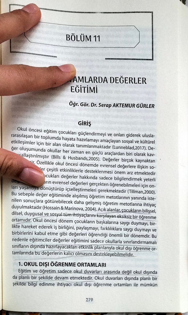 Çocuk Gelişiminde Değerler Eğitimi Kitabı - Görsel 3