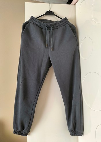 Gri Rahat Kesim Kadın Eşofman Altı - Görsel 2