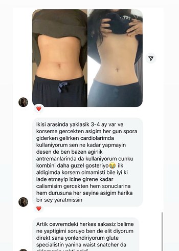 s Beden Elit çevik Latex Korse