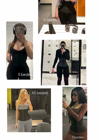 s Beden siyah Renk Elit çevik Latex Korse