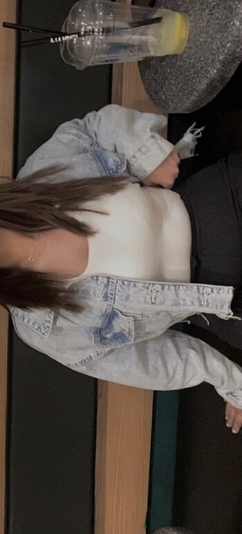 s Beden Bershka Crop ceket