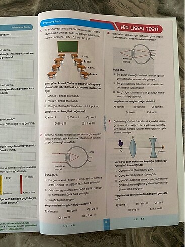 10.Sinif Fizik Föy (Optik) - Görsel 4