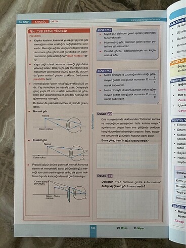10.Sinif Fizik Föy (Optik) - Görsel 8