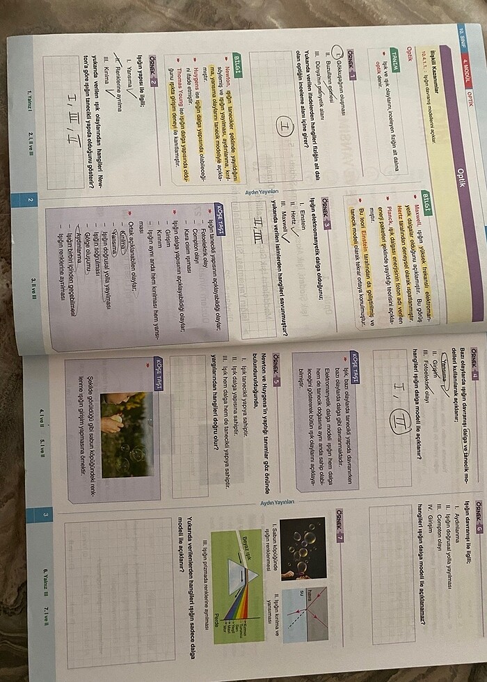 10.Sinif Fizik Föy (Optik) - Görsel 2