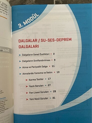  10.Sinif Fizik Föy (Dalgalar)