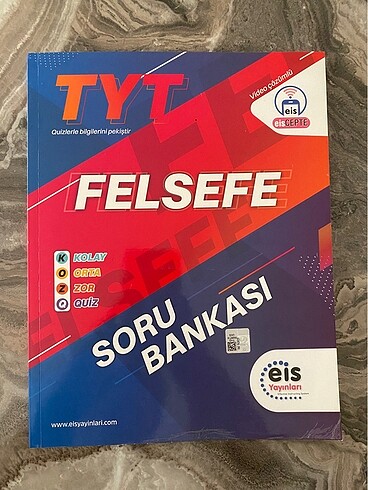 Eis Yayinlari TYT Felsefe Soru Bankasi