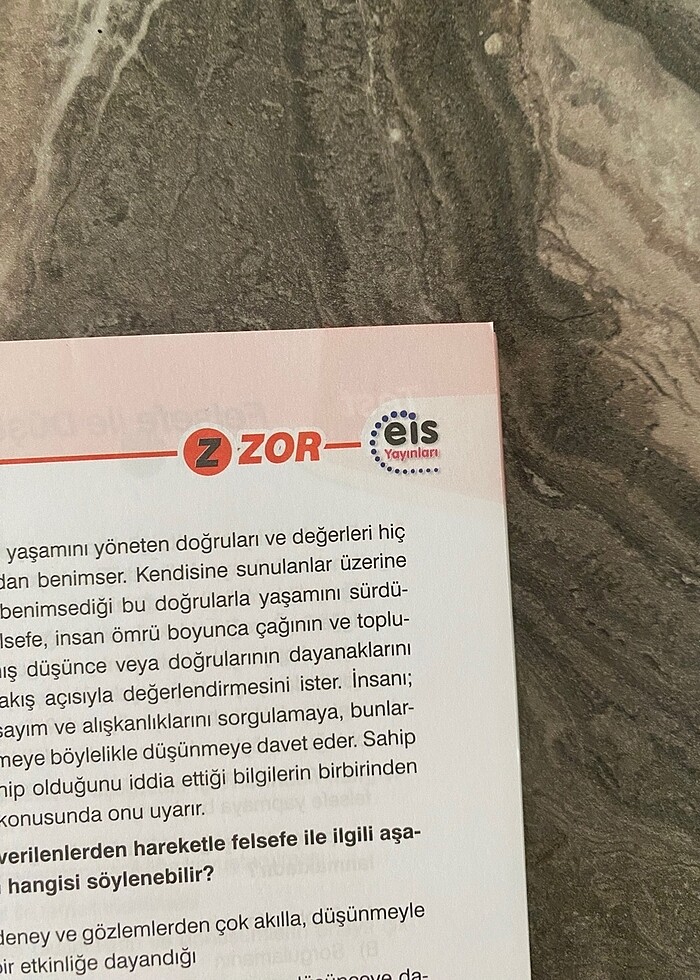 Eis Yayinlari TYT Felsefe Soru Bankasi - Görsel 5