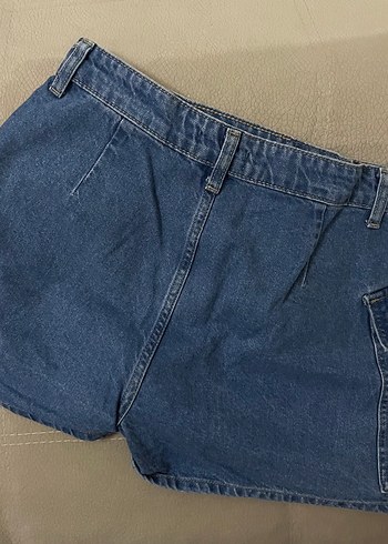 Kot Şort Etek - Görsel 2