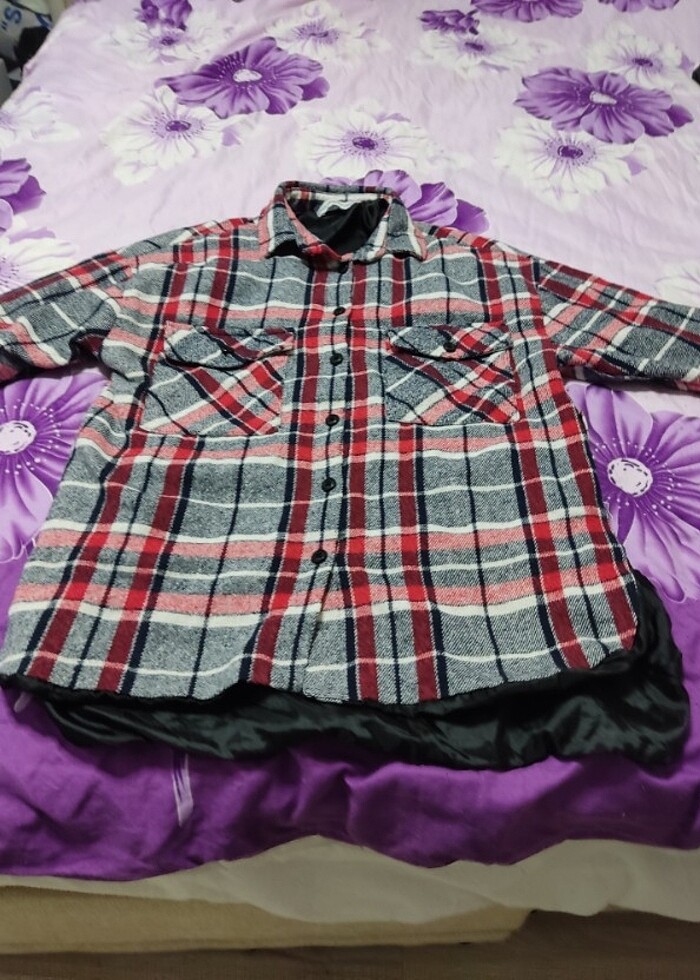 Kadın oduncu gömlek  - Görsel 2