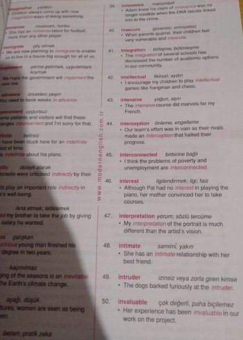 Beden Renk Basic Collection 4 - Vocabulary Studies Kitabı