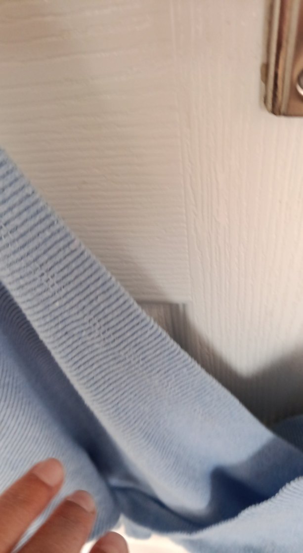 Mavi Kısa Kesim Kadın Bralet - Görsel 2