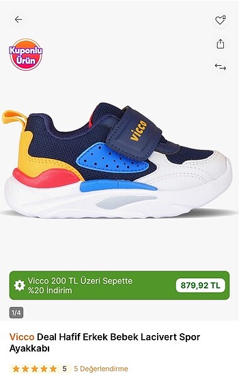 Vicco Bebek ayakkabı