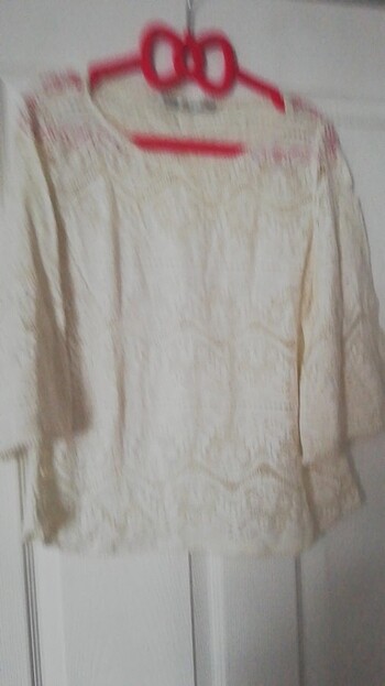 Dantel şık bluz  - Görsel 2