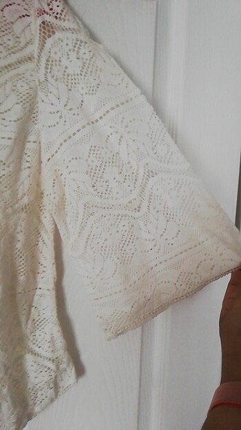 Dantel şık bluz  - Görsel 3