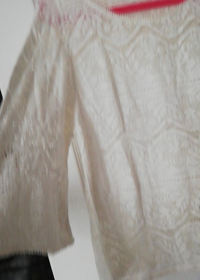 Dantel şık bluz  - Görsel 5