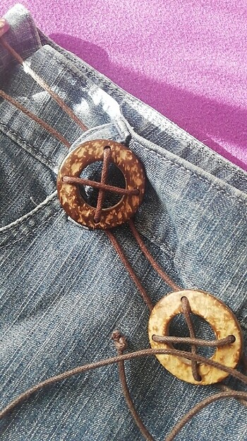 Lee kot şort - Görsel 7