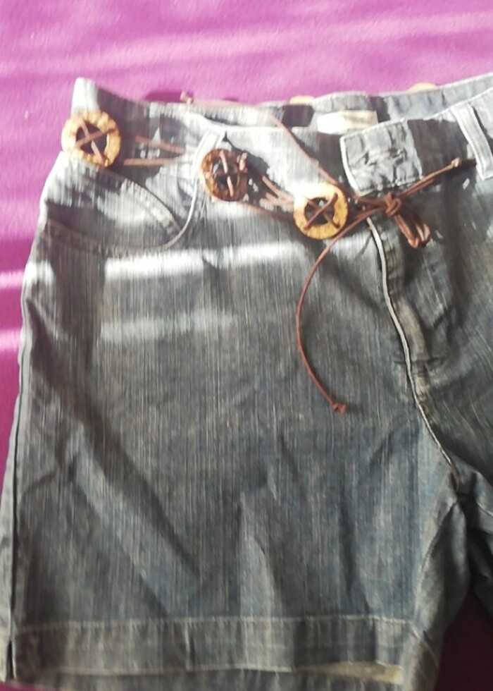 Lee kot şort - Görsel 2