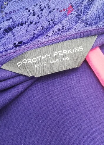 Mor dantel şık elbise  - Görsel 9