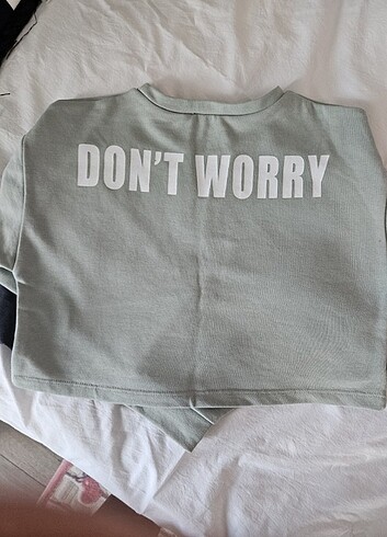 Defacto Kız çocuk crop sweatshirt