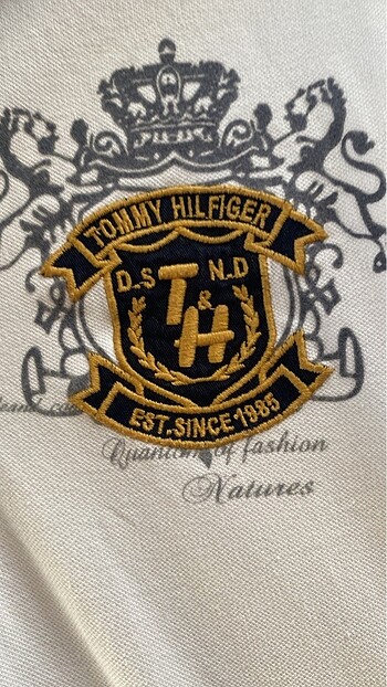 m Beden beyaz Renk tommy hilfiger polo vintage hiphop pislick
