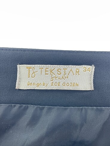34 Beden siyah Renk Diğer Midi Etek %70 İndirimli.