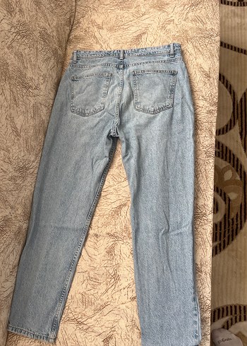 Erkek Açık Mavi Bol Kesim Kot Pantolon - Görsel 2