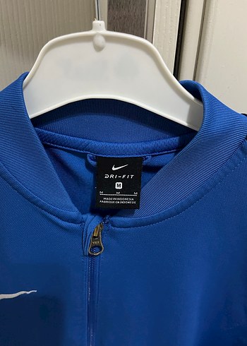 Nike Mavi Uzun Kollu Erkek Spor Ceket - Görsel 3