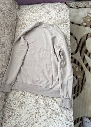 Bej Nike Erkek Uzun Kollu Sweatshirt - Görsel 2