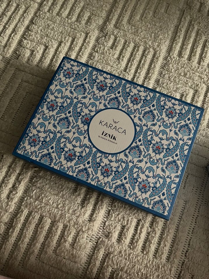 Karaca İznik Desenli Kitap Kutusu - Görsel 2