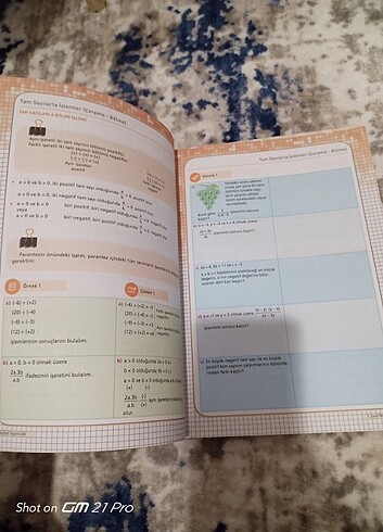  7. Sınıf matematik konu özetli fasikül seti