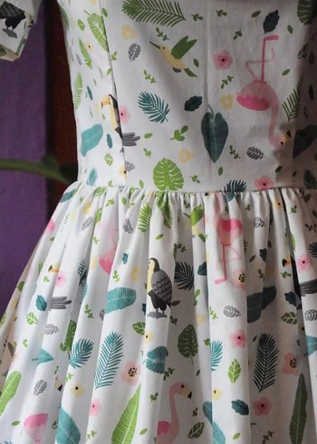 Vintage Elbise - Görsel 2