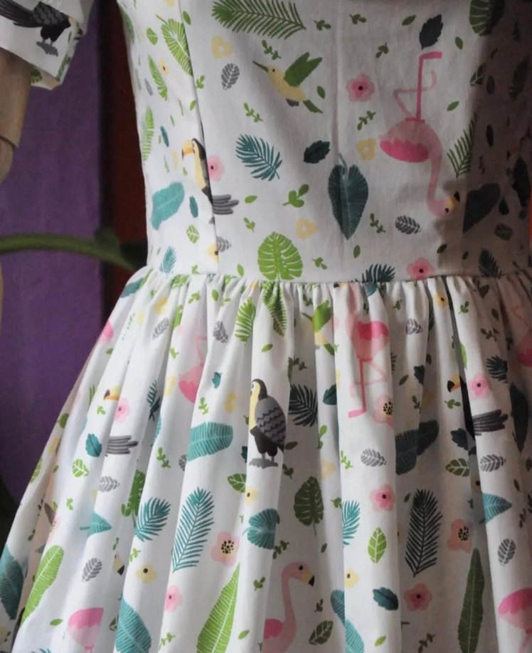 Vintage Elbise - Görsel 2