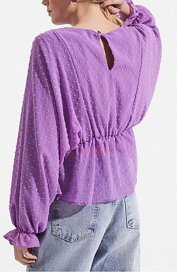 LC Waikiki Bluz lila