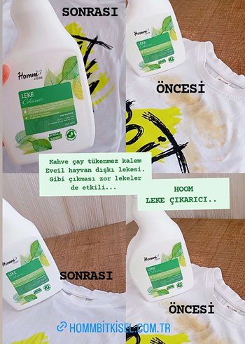 Bitkisel İçerikli Leke Çıkarıcı Temizlik Ürünü - Görsel 2