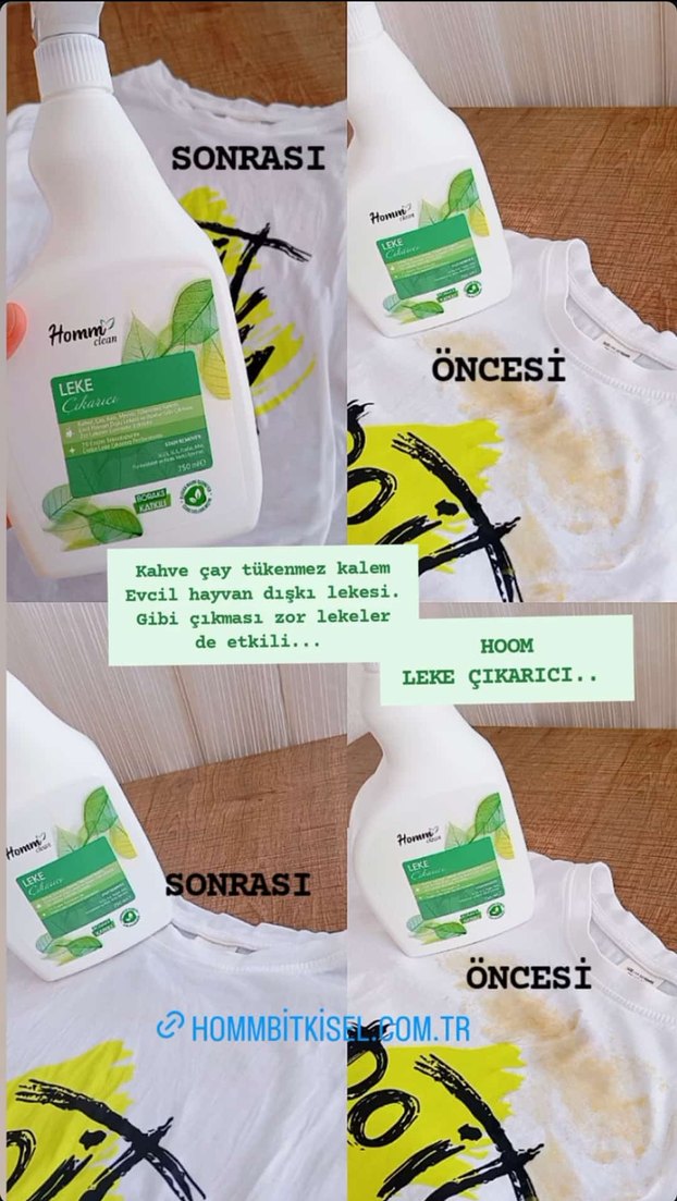 Bitkisel İçerikli Leke Çıkarıcı Temizlik Ürünü - Görsel 2