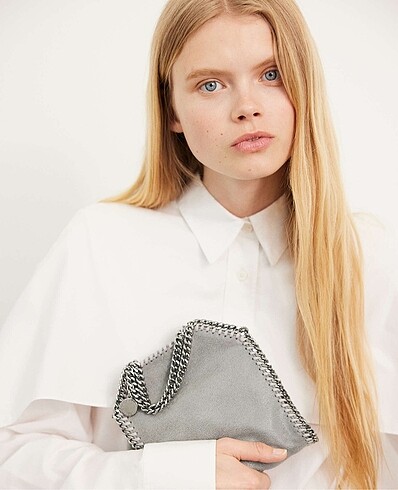 Stella McCartney tiny Falabella 18 cm gri