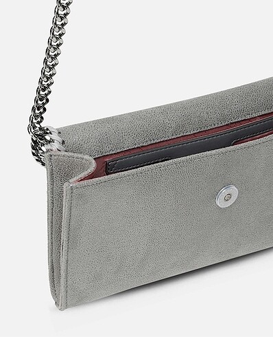  Beden Stella McCartney wallet crossbody Çanta gri