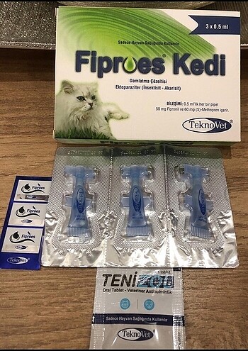 Kedi iç dış parazit