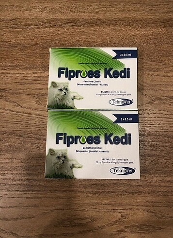 Fibroes kedi dış parazit