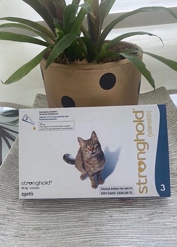 Stronghold Kedi Parazit İlacı 3 Doz