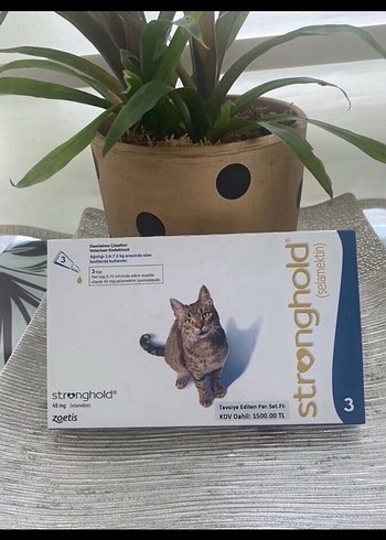 Stronghold kedi iç dış parazit