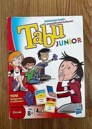 Hasbro Tabu Junior kutu oyunu