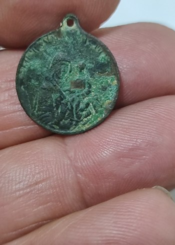 Vintage 18,ncı yüzyılda yerel bir kilisenin aforoz madalyası - Görsel 2