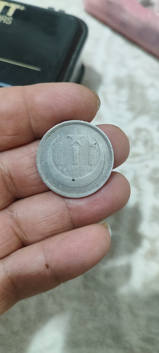 1939 Gümüş 1 lira 12 gram - Görsel 2