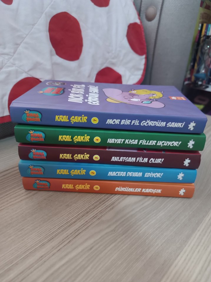Kral Şakir Çocuk Kitapları Seti - 5 Kitap - Görsel 2