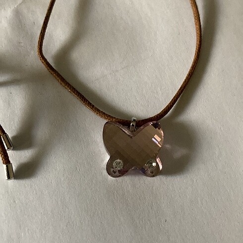 swarovski Swaroski Kelebek Kolye