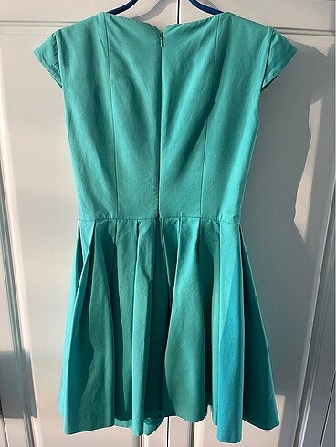 Machka 36 beden turkuaz mini elbise - Görsel 2
