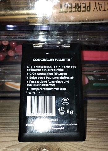  Beden Rival Me Çok Renkli Kapatıcı Paleti