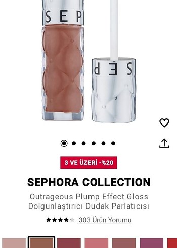 Sephora Collection Outrageous Plump Dudak Parlatıcısı - Görsel 3