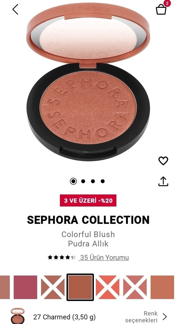 Sephora Collection Toz Allık - Görsel 4